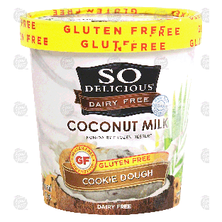 So Delicious  cookie dough coconut milk, non-dairy frozen dessert 1-pt