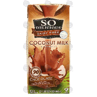 So Delicious  chocolate almond milk, non-dairy frozen dessert 1-pt