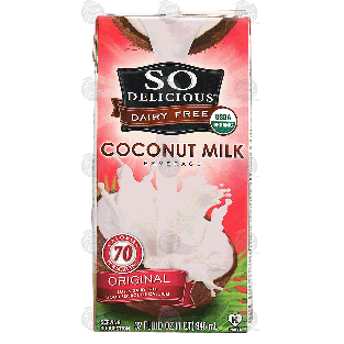 So Delicious  coconut milk, dairy free 32-fl oz