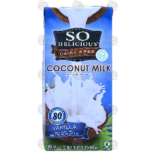 So Delicious  coconut milk, vanilla, soy & dairy free 32-fl oz