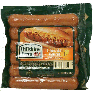 Hillshire Farm  cheddar wurst smoked sausage with wisconsin chee13.5oz