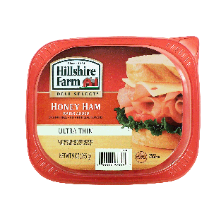 Hillshire Farm Deli Select honey ham, ultra thin 9oz