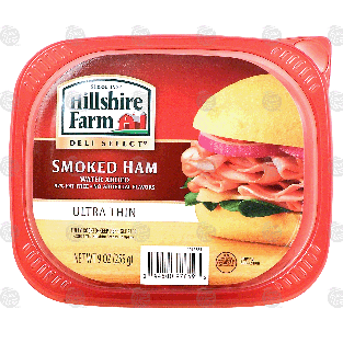 Hillshire Farm Deli Select smoked ham, ultra thin 9oz