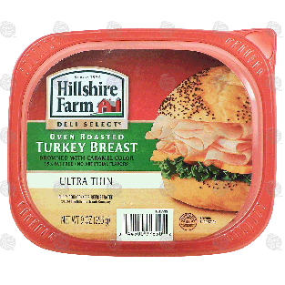 Hillshire Farm Deli Select oven roasted turkey breast, ultra thin 9oz