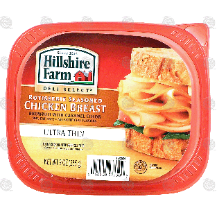 Hillshire Farm Deli Select rotisserie seasoned chicken breast, ultr9oz