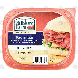 Hillshire Farm Deli Select pastrami, ultra thin 7oz