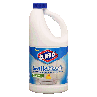 Clorox Gentle bleach bleach, gentle on fabrics, powerful enough55fl oz