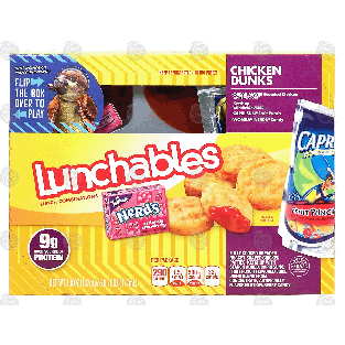 Oscar Mayer Lunchables lunch combinations, chicken dunks, 3.8 oz &1pkg