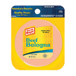 Oscar Mayer  beef bologna 8oz