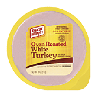 Oscar Mayer Turkey White Oven Roasted 95% Fat Free 16oz
