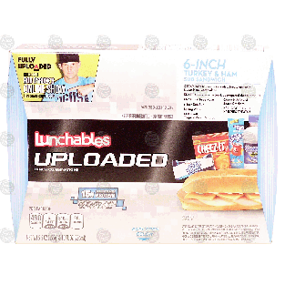 Oscar Mayer Lunchables uploaded; lunch combinations, 6-inch turke5.5oz