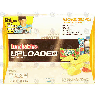 Oscar Mayer Lunchables uploaded; lunch combinations, nachos grande1pkg