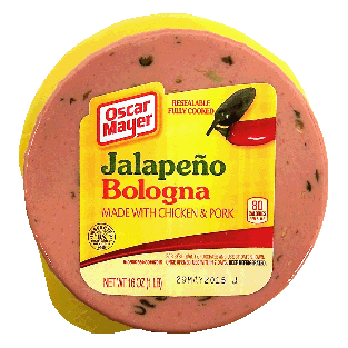 Oscar Mayer  jalapeno bologna 16oz