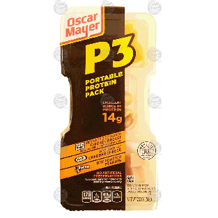 Oscar Mayer P3 portable protein pack, rotisserie seasoned chicken b2oz