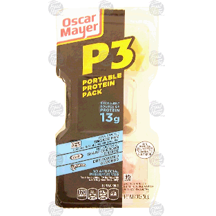 Oscar Mayer P3 portable protein pack, applewood smoked ham, sharp c2oz