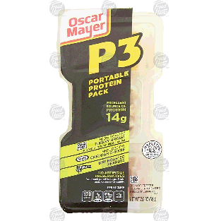Oscar Mayer P3 portable protein pack, slow roasted turkey breast, c2oz