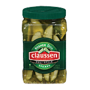 Claussen Deli-Style kosher dill spears 64fl oz