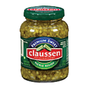 Claussen Pickle Relish Sweet 10fl oz