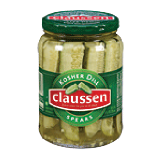 Claussen Pickles Kosher Dill Spears 24oz
