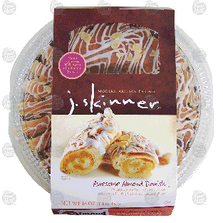 J. Skinner Awesome Almond Danish rich almond ganache & toasted al16-oz