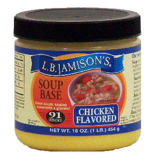 L.B. Jamison's Soup Base Chicken Flavored 16oz