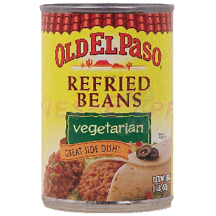 Old El Paso  vegetarian refried beans 16oz