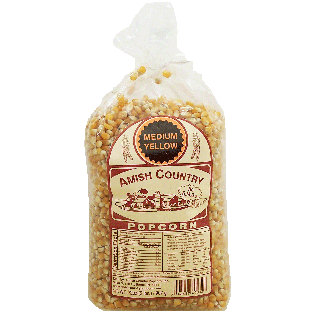 Amish Country  medium yellow popcorn kernels 32oz