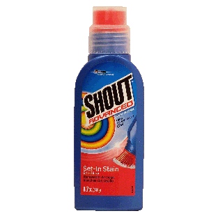 Shout Advanced laundry stain remover ultra concentrated gel, set-8.7oz