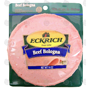 Eckrich  beef bologna 14oz