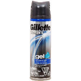 Gillette Series series shaving gel, sensitive skin with soothing al7oz