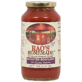 Rao's Home Made roasted eggplant siciliana sauce 24oz