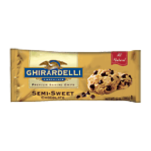 Ghirardelli Baking Chips Semi-Sweet Chocolate Chips 12oz