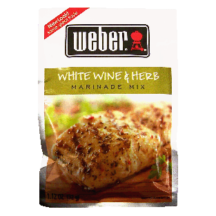 Weber  white wine & herb marinade mix  1.12oz