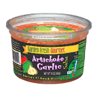 Garden Fresh Gourmet Salsa Artichoke Garlic 11oz