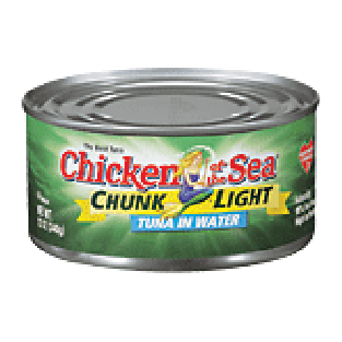 Chicken Of The Sea Tuna chunk light in spring water 12oz
