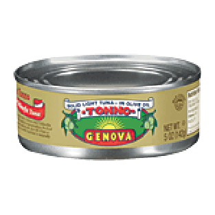 Tonno Genova  solid light tuna in olive oil  5oz