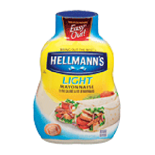 Hellmann's  light mayonnaise 22fl oz