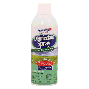 Powerhouse  disinfectant spray, antibacterial, country essence scen6oz