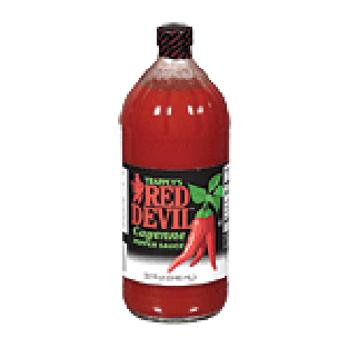 Trappey's Cayenne Pepper Sauce red devil 32logo