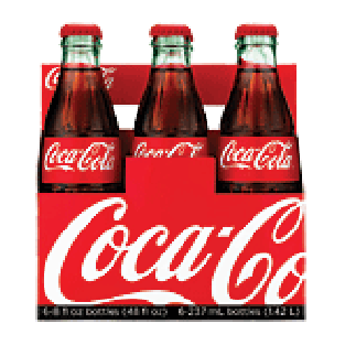 Coca-Cola Classic Cola 8 oz 6pk