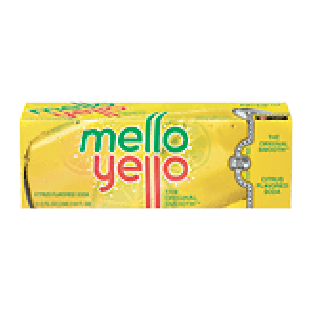 Mello Yello Citrus Soda 12 Oz Fridge Pack 12pk