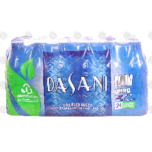 Dasani  purified water, 24- 16.9 fl oz bottles 24-pk