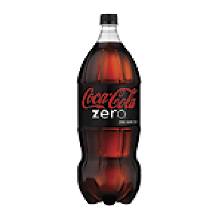 Coca-Cola Zero zero calorie cola, soda pop 2L