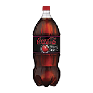 Coca-Cola Zero cherry flavored zero calorie cola 2L