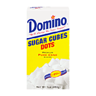 Domino Sugar Cubes Dots Pure Cane 126 Ct 1lb