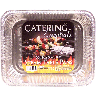 Handi-foil Catering Essentials half size deep steam table pans, 1130ct