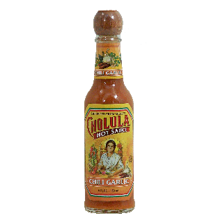 Cholula  chili garlic hot sauce, imported from mexico 5fl oz