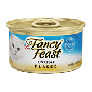 Fancy Feast Cat Food Flaked Tuna Feast 3oz