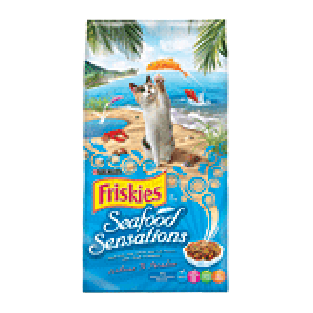 Friskies Dry Cat Food Seafood Sensations 3.15lb