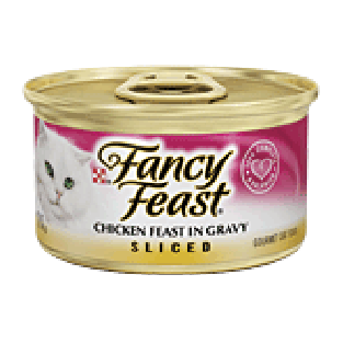 Fancy Feast Cat Food Sliced Chicken Feast In Gravy 3oz